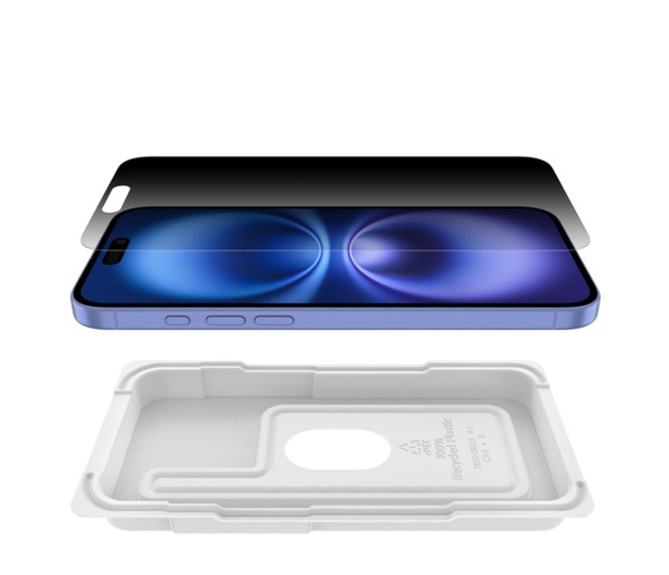 BELKIN Szkło ochronne ScreenForce Invisiglass Priv iP16plus/15plus/14Pro Max OVA168hq - 1284057 - zdjęcie 2